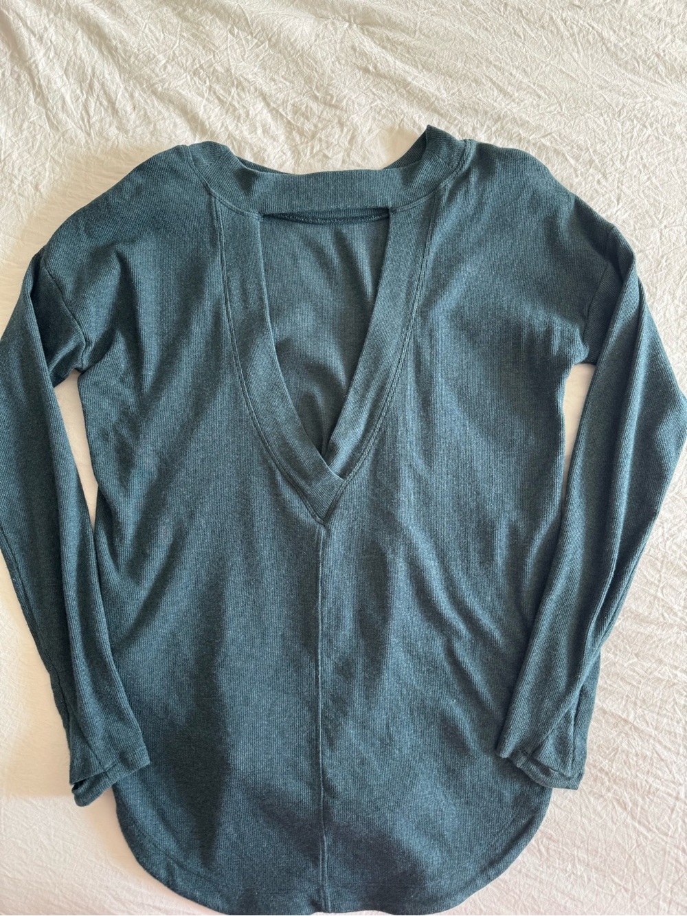 Athleta Presence Sweatshirt Cypress Heather - Picture 9 of 13